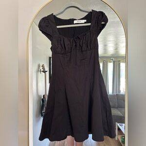 Astr Black Mini Dress